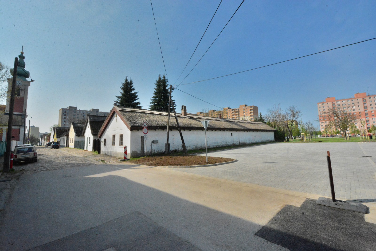 Elkészült három új parkoló a Palotavárosban